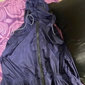 No brand dark purple raincoat Perfect!